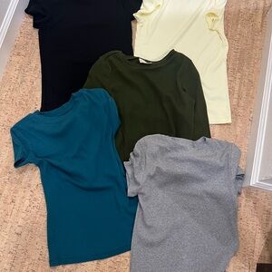 A New Day Women’s shirts- 5 short sleeve 1 long